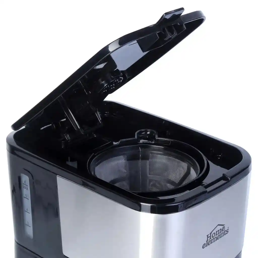 Cafetera Home Elements Hecm-9420ss Negra 6 Tazas