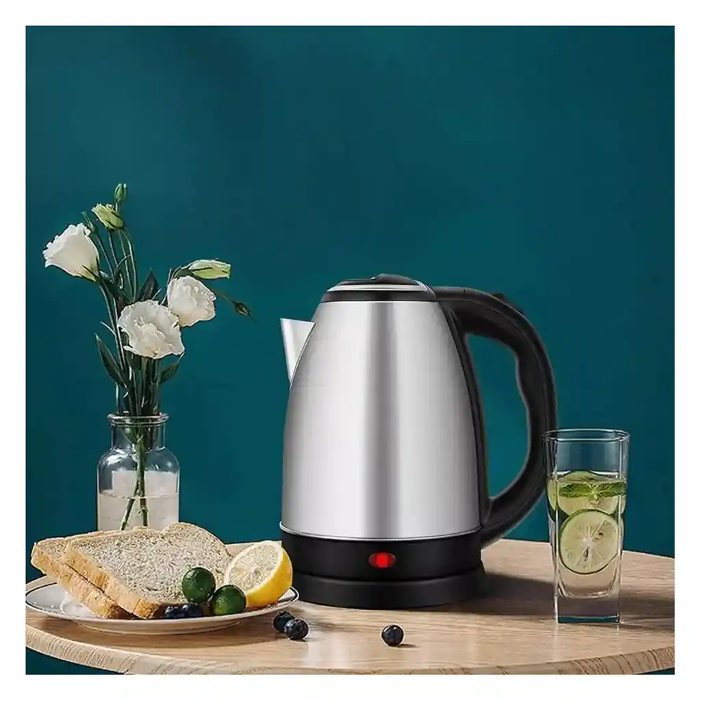 Hervidor Eléctrico 1.8l Acero Inoxidable 110v Negro