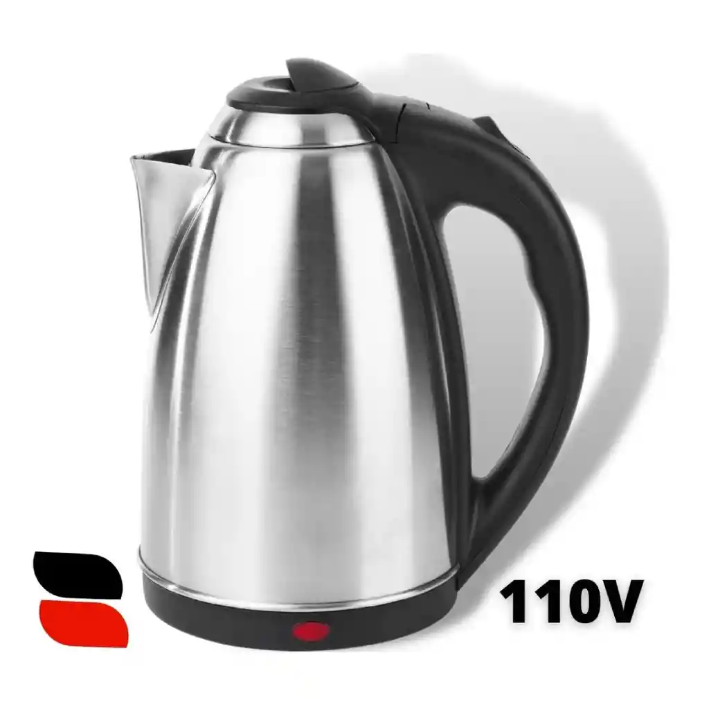 Hervidor Eléctrico 1.8l Acero Inoxidable 110v Negro