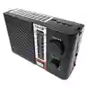 Radio Recargable Con Bluetooth, Lampara Y Linterna Led, Panel Solar Y Reproductor Mp3