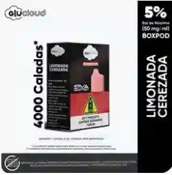 Glucloud Vapeador Box Pod Pink Lemonade 4000 Puff 5% Nicotina