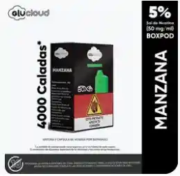 Glucloud Vapeador Box Pod Sour Lulo 4000 Puff 5% Nicotina