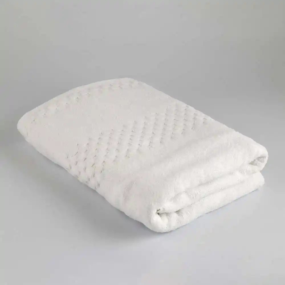 Toalla Cannon Hotelera 78x160cm Blanco 580 Gr Algodon 78h