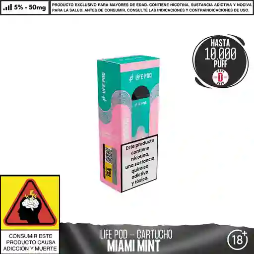 Miami Mint - Life Pod - Eco Ii Pod 10.000 Aspiraciones