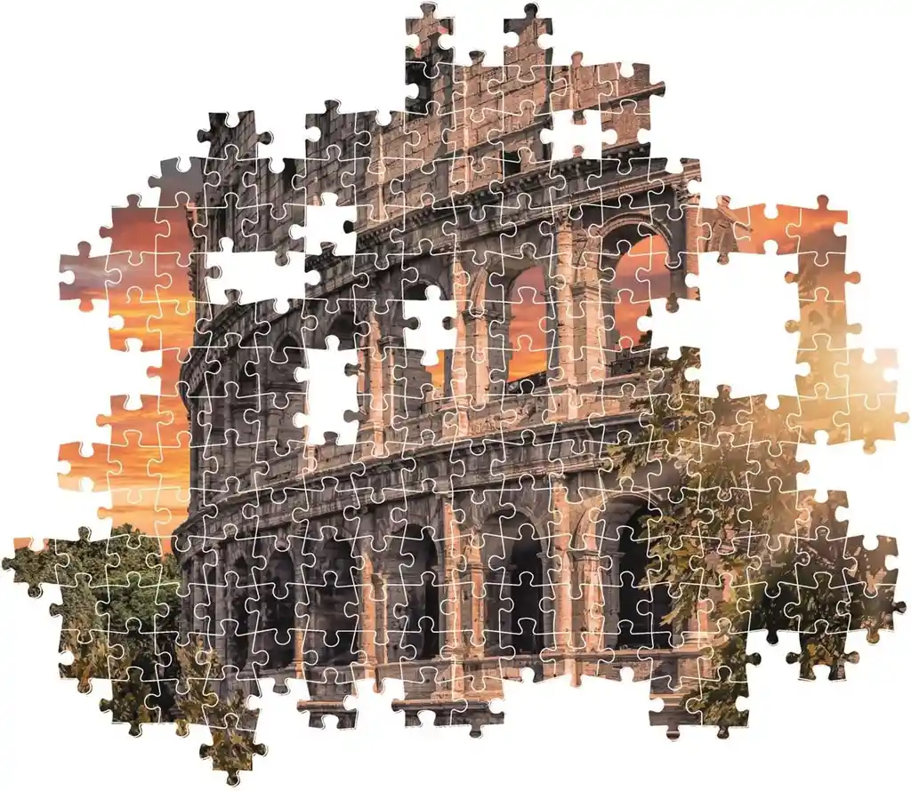 Rompecabezas 500 Piezas Coliseo De Roma Clementoni Adultos