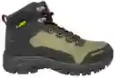 Botas De Senderismo Rockland Montana Resistente Al Agua - Talla: 9.5 / Verde