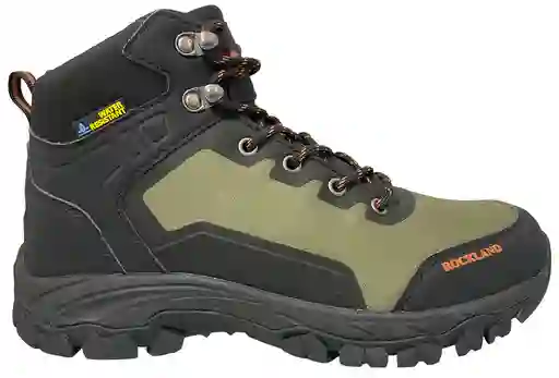Botas De Senderismo Rockland Montana Resistente Al Agua - Talla: 9.5 / Verde