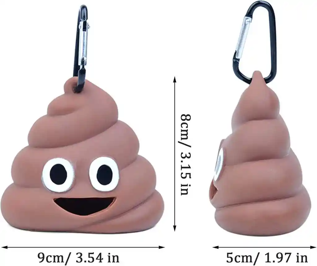 Porta Bolsas Emoji Popo