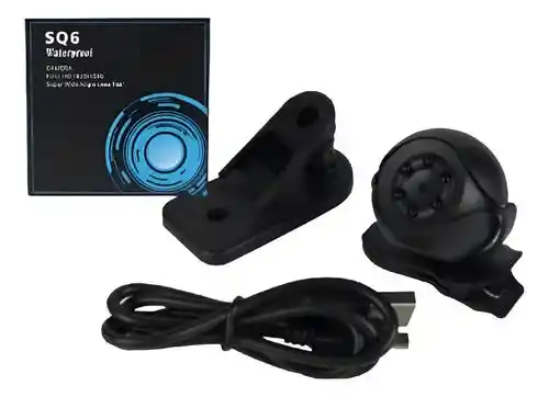 Cámara Gn Mini Recargable 01 Full Hd Usb Interiores