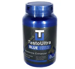 Potenciador Testo Ultra Blue Masculino Energía En La Intimidad Pene Duro Sexo Placentero Hombres Viagra Potencializador