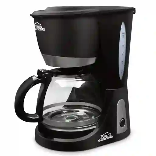 Cafetera Eléctrica Home Elements He-7031a Negra 12 Tazas