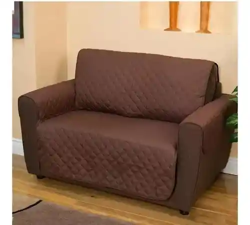 Forro Protector Sofá Doble Faz Cubre Sofá 2 Puetos