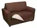 Forro Protector Sofá Doble Faz Cubre Sofá 2 Puetos