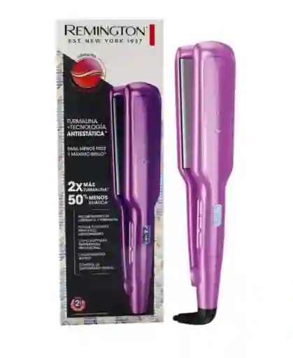 Plancha De Cabello Remington Con Turmalina Y Antiestatica