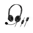 Audífono Diadema Alámbrica Usb Genius Hs-230u