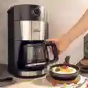 Cafetera Home Elements He-cm1419n Con Moledor Negro 12 Tazas