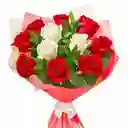 Rosas En Dos Tonos