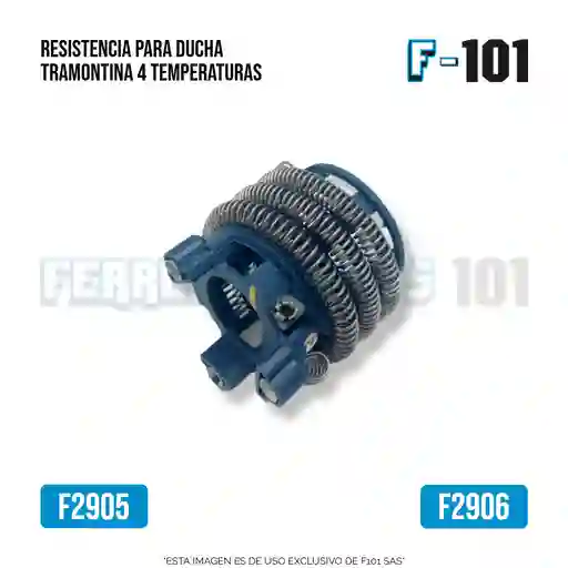 Resistencia 127v / 4400w Para Ducha Tramontina 4 Temp.