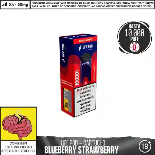 Blueberry Strawberry - Life Pod - Eco Ii Pod 10.000 Aspiraciones