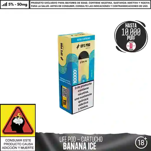 Banana Ice - Life Pod - Eco Ii Pod 10.000 Aspiraciones