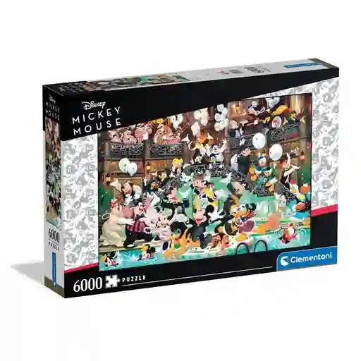 Rompecabezas 6000 Piezas Fiesta De Mickey Mouse Clementoni