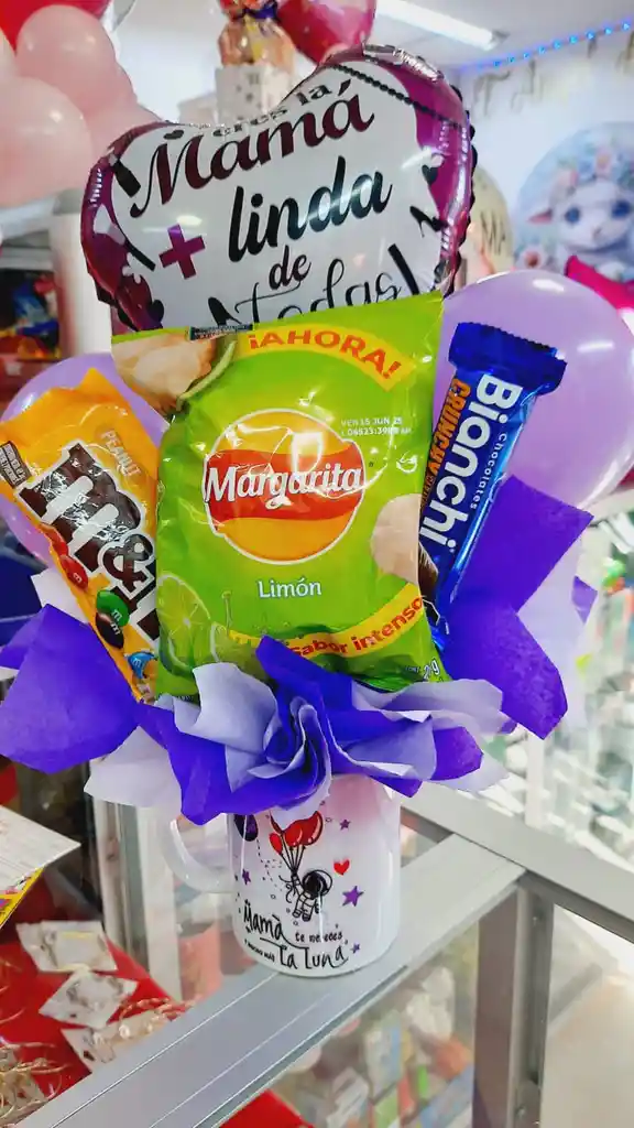 Detalle Regalo Ancheta Para Día De Las Madres