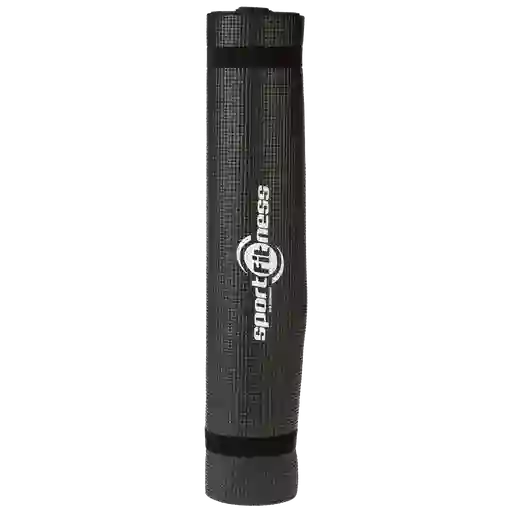 Colchoneta Para Yoga (pvc) (negra) Sportfitness