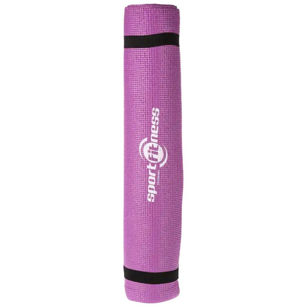 Colchoneta Para Yoga (pvc) (morada) 5mm Sportfitness