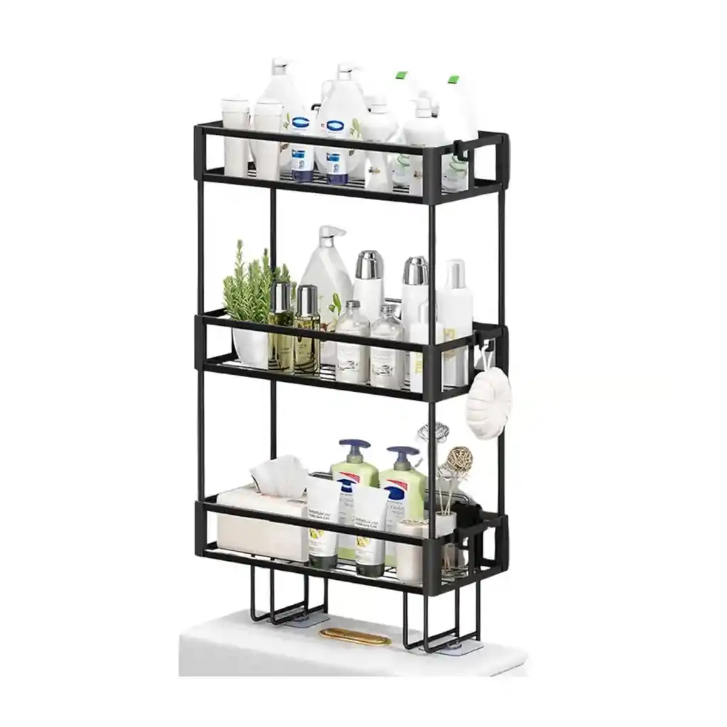 Organizador De Almacenamiento De Baño 3 Niveles Metálico