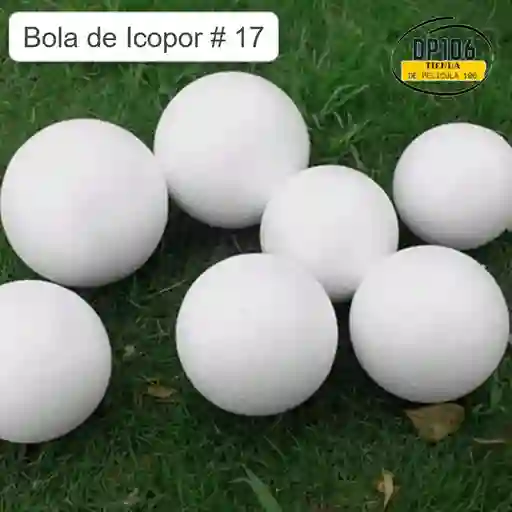Bola De Icopor #17 X 1 Und