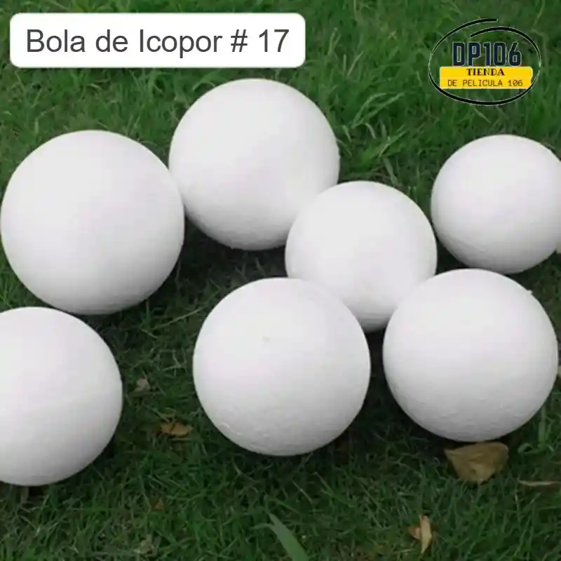 Bola De Icopor #17 X 1 Und