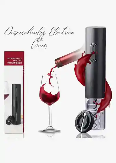 Destapador De Vinos Electrico