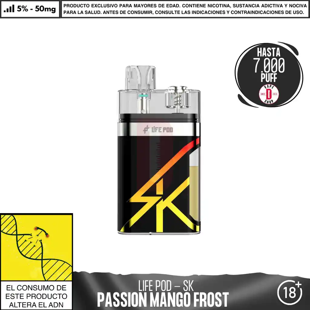 Passion Mango - Life Pod - Eco Sk 7000 Aspiraciones