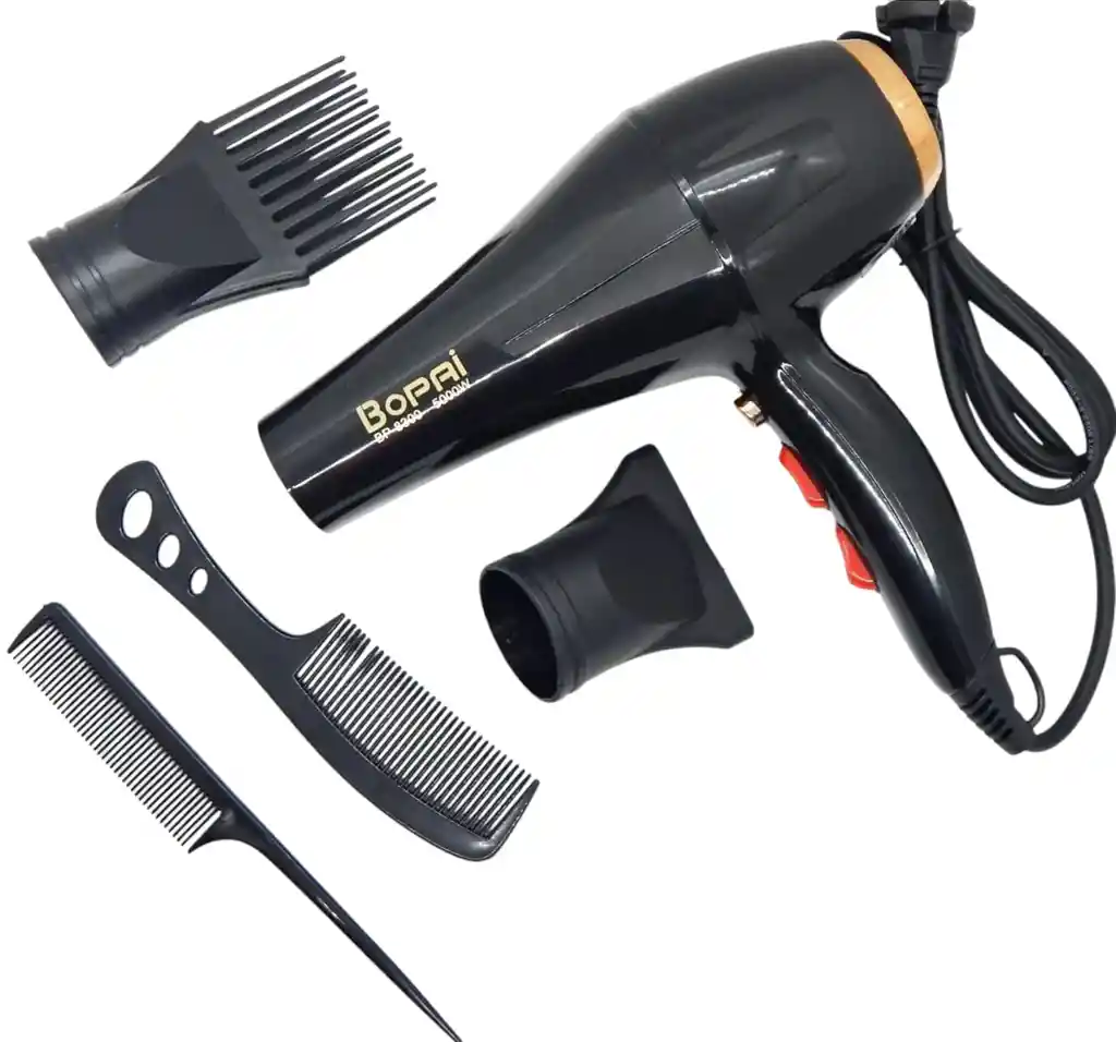 Secador De Pelo Profesional Bopai Bp-8300 Power Max 5000w
