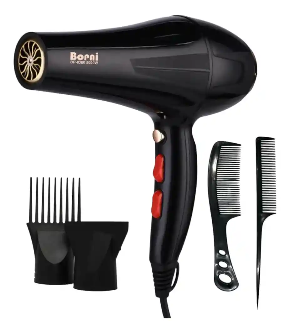 Secador De Pelo Profesional Bopai Bp-8300 Power Max 5000w