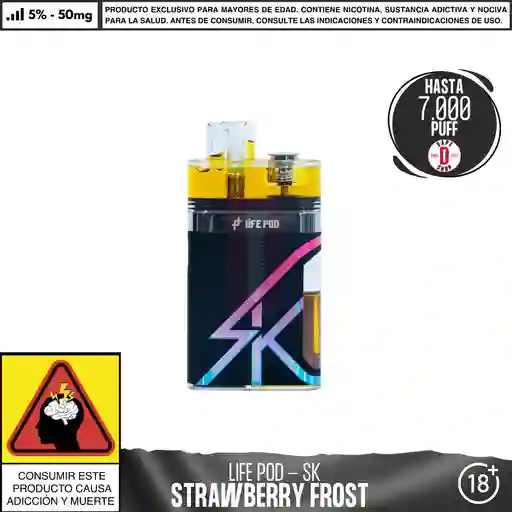 Strawberry Frost - Life Pod - Eco Sk 7.000 Aspiraciones