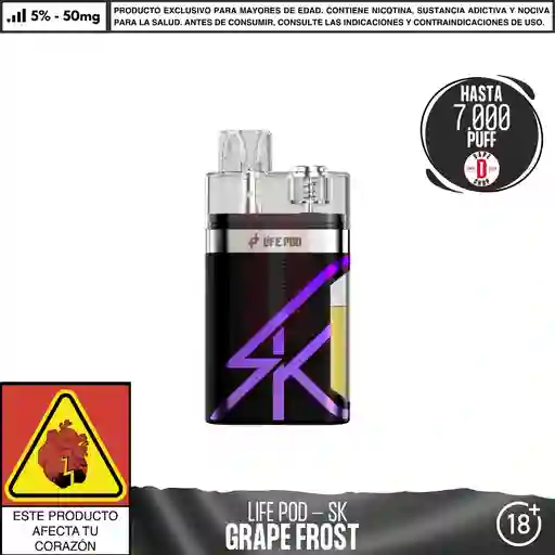 Grape Frost - Life Pod - Eco Sk 7.000 Aspiraciones