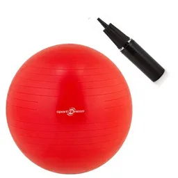 Pelota Para Gimnasia 75cm Con Bomba Roja