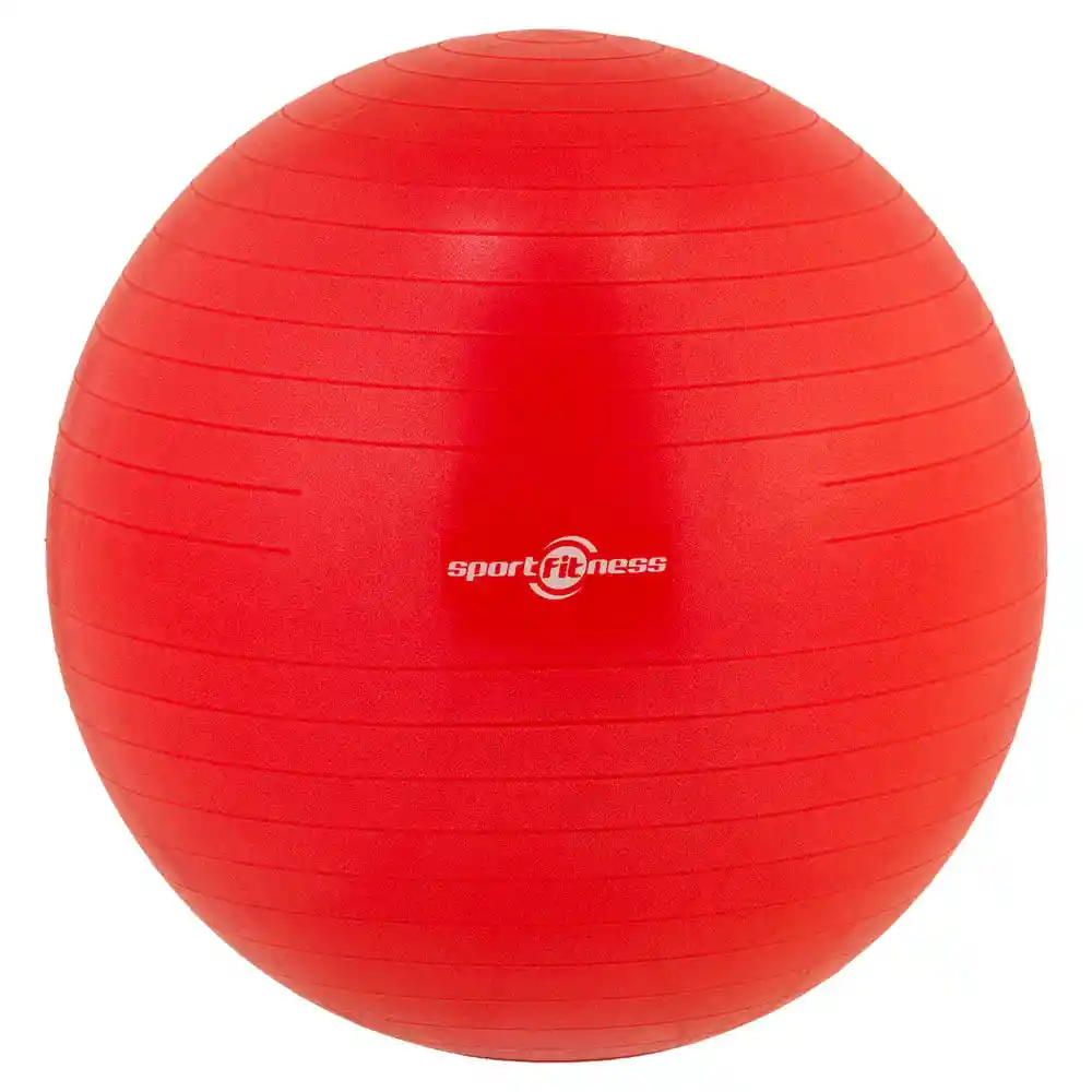 Pelota Para Gimnasia 65cm Roja Sportfitness