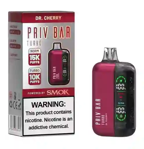 Priv Bar Turbo 15.000puff - Dr. Cherry
