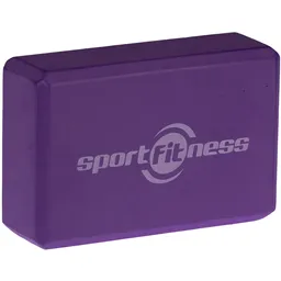 Cubo Para Yoga Morado Sportfitness