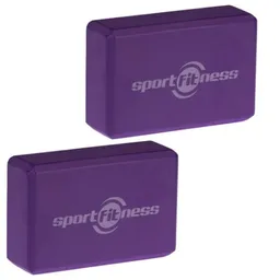 Par Cubo Yoga Morado Sportfitness