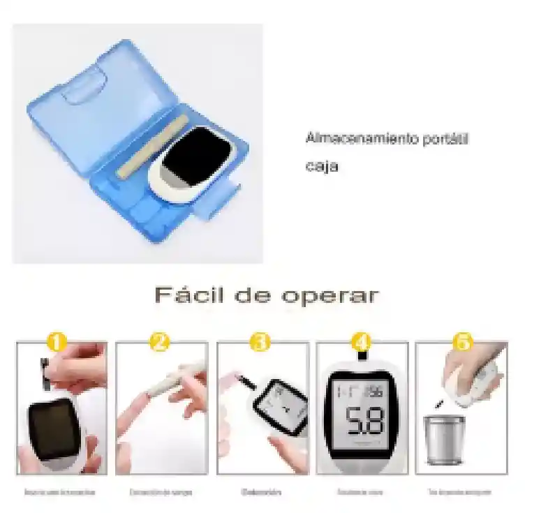 Combo Glucometro