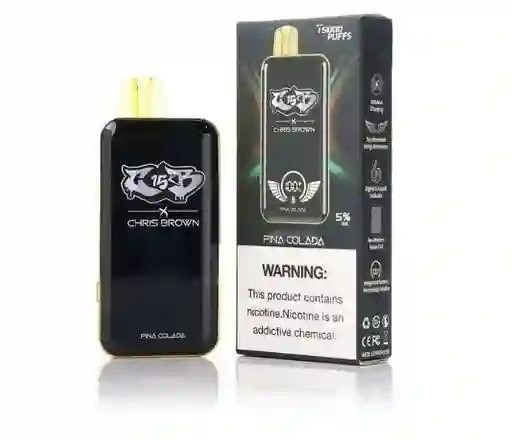 Vaper Chris Brown 15.000 Puff - Piña Colada