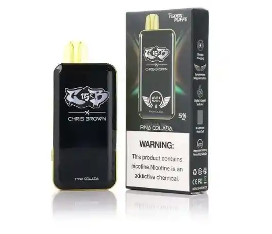 Vaper Chris Brown 15.000 Puff - Piña Colada