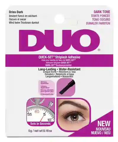 Duo Pegante Para Pestañas Tono Dark 5g Ref Morada