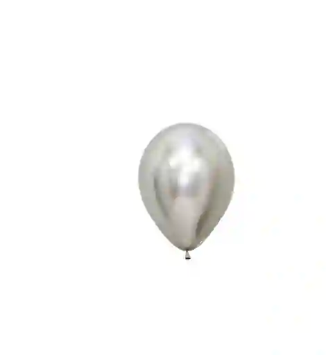 Globos R-5 Reflex Plata X10 Sempertex
