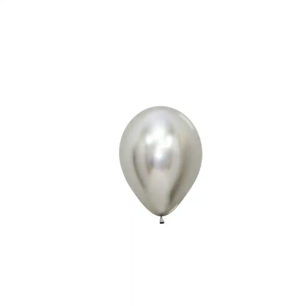 Globos R-5 Reflex Plata X10 Sempertex