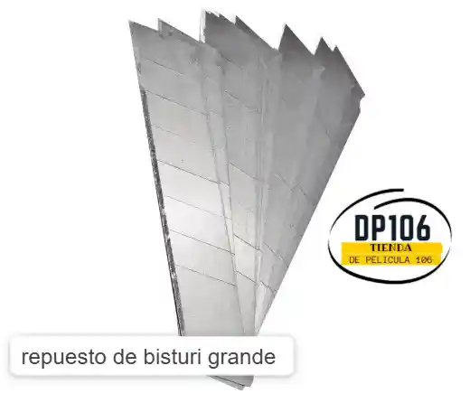 Repuesto Para Bisturi Grande X 10