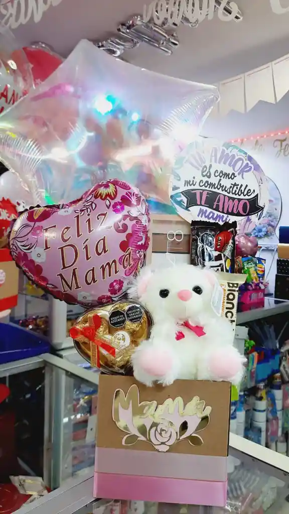 Detalle Regalo Ancheta Día De La Madre Para Mamá